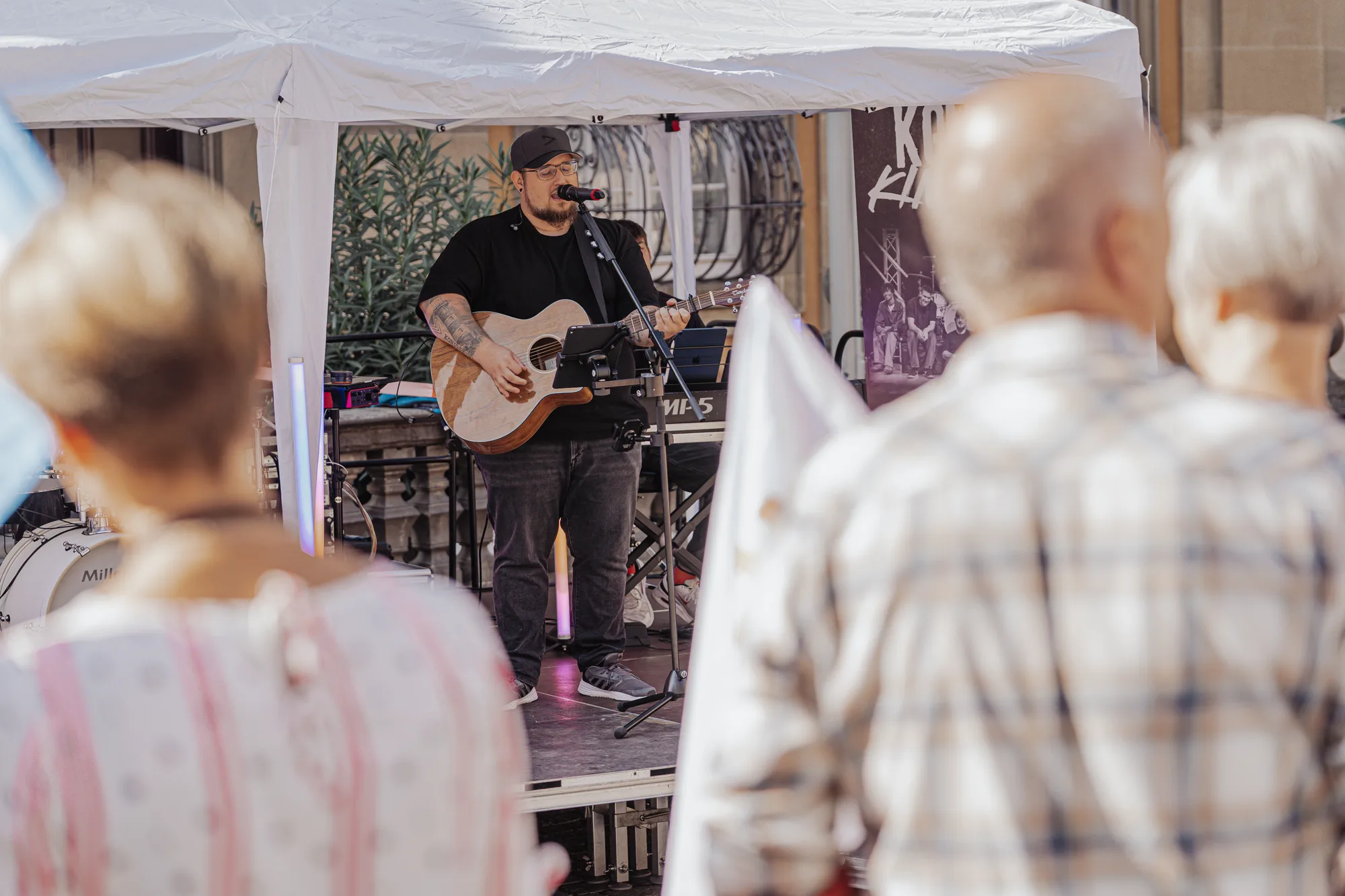 Königskinder auf der Bühne beim Jesus Move auf dem Marktplatz in Schwäbisch Hall, Foto 4