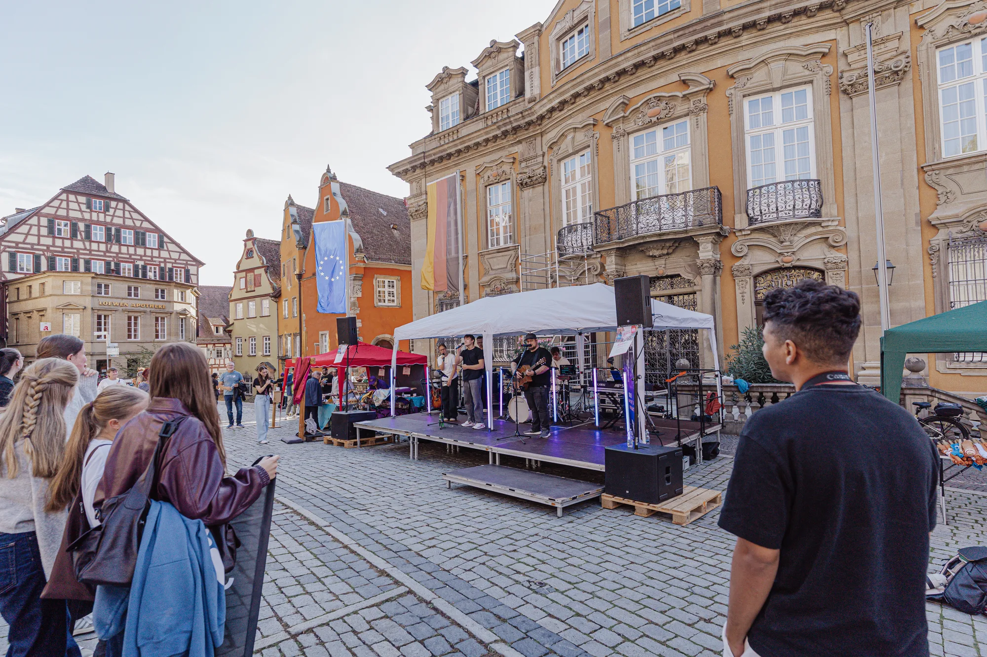 Königskinder auf der Bühne beim Jesus Move auf dem Marktplatz in Schwäbisch Hall, Foto 9
