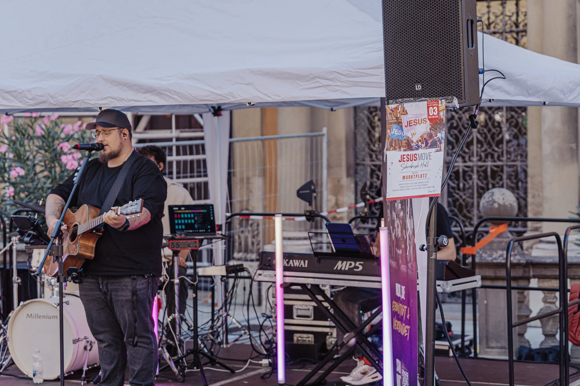 Königskinder auf der Bühne beim Jesus Move auf dem Marktplatz in Schwäbisch Hall, Foto 10