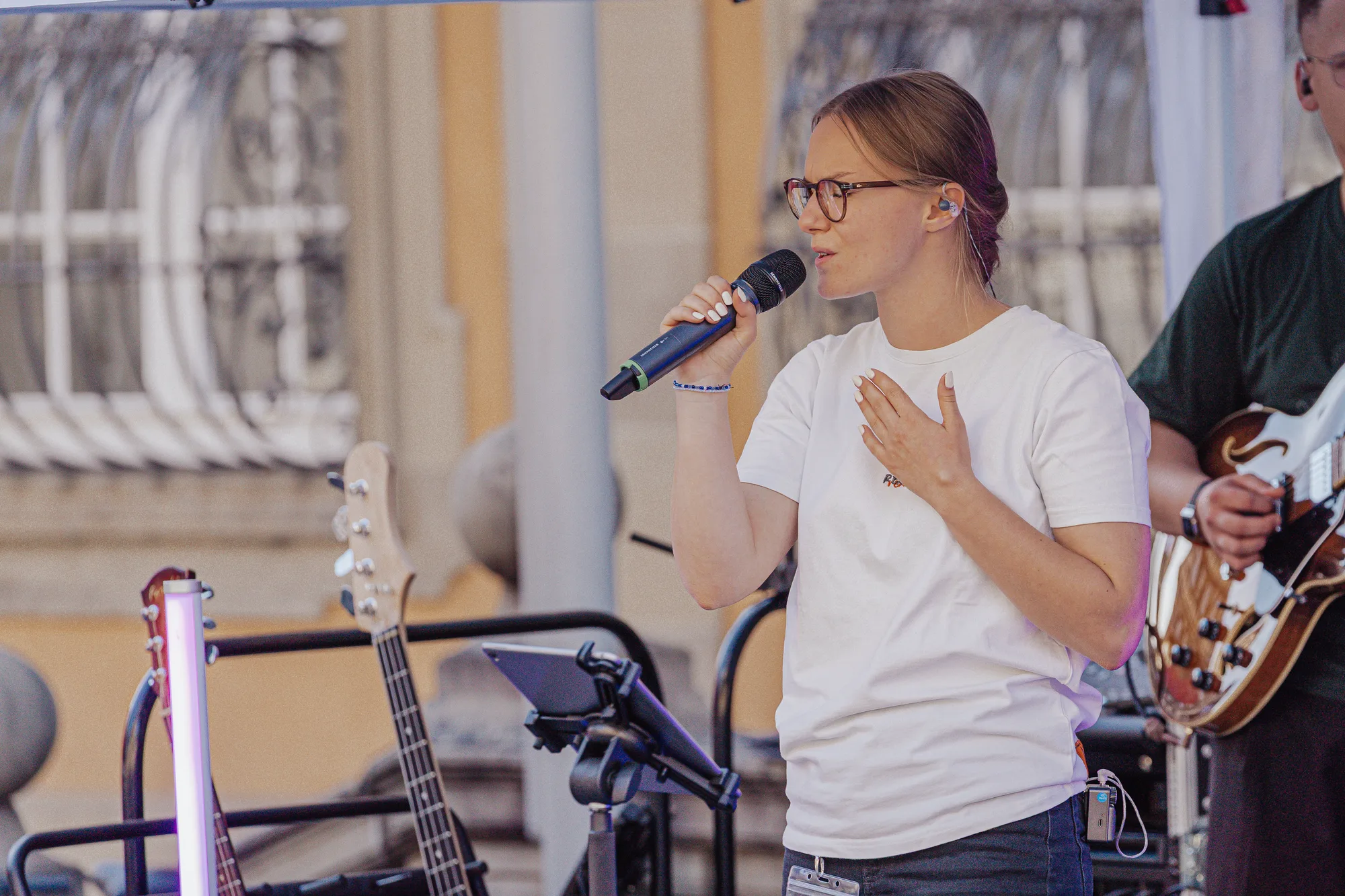 Königskinder auf der Bühne beim Jesus Move auf dem Marktplatz in Schwäbisch Hall, Foto 11